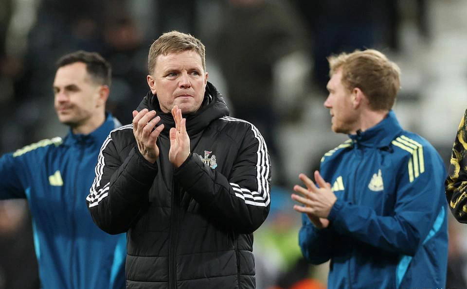 纽卡迎来地狱般3月！14天内5场硬仗连战曼联、曼城、巴萨与切尔西